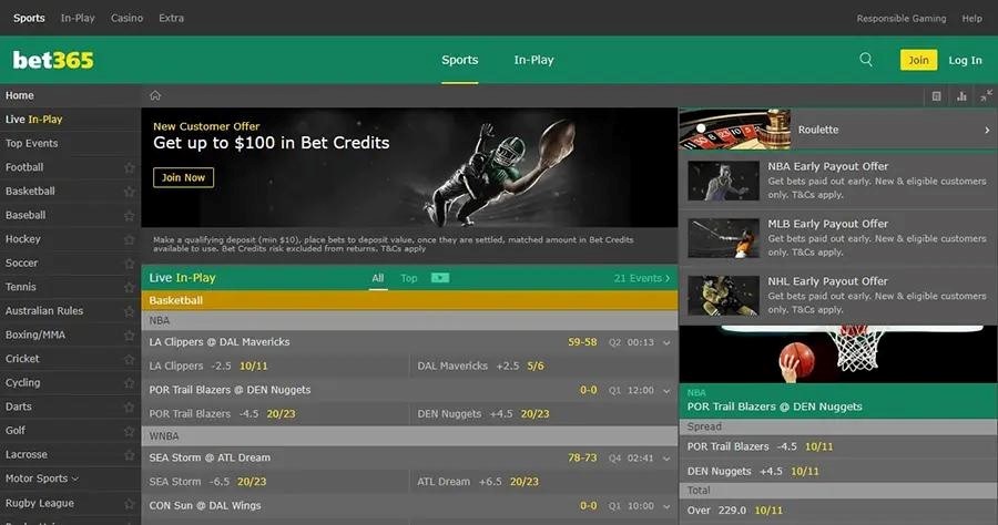 Bet365 online casino